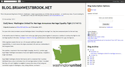 Desktop Screenshot of blog.brianwestbrook.net